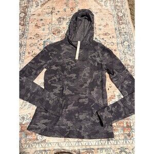 Lululemon size 6 camo hoodie sweatshirt lululemon jacket